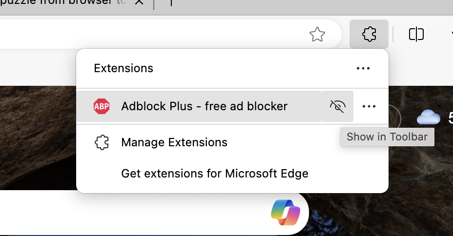 Edge - puzzle piece show in toolbar.png